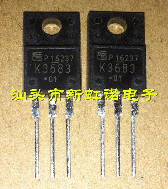 새로운 오리지널 2SK3683 K3683 3 극관, 5 개/1 세트, 재고 있음