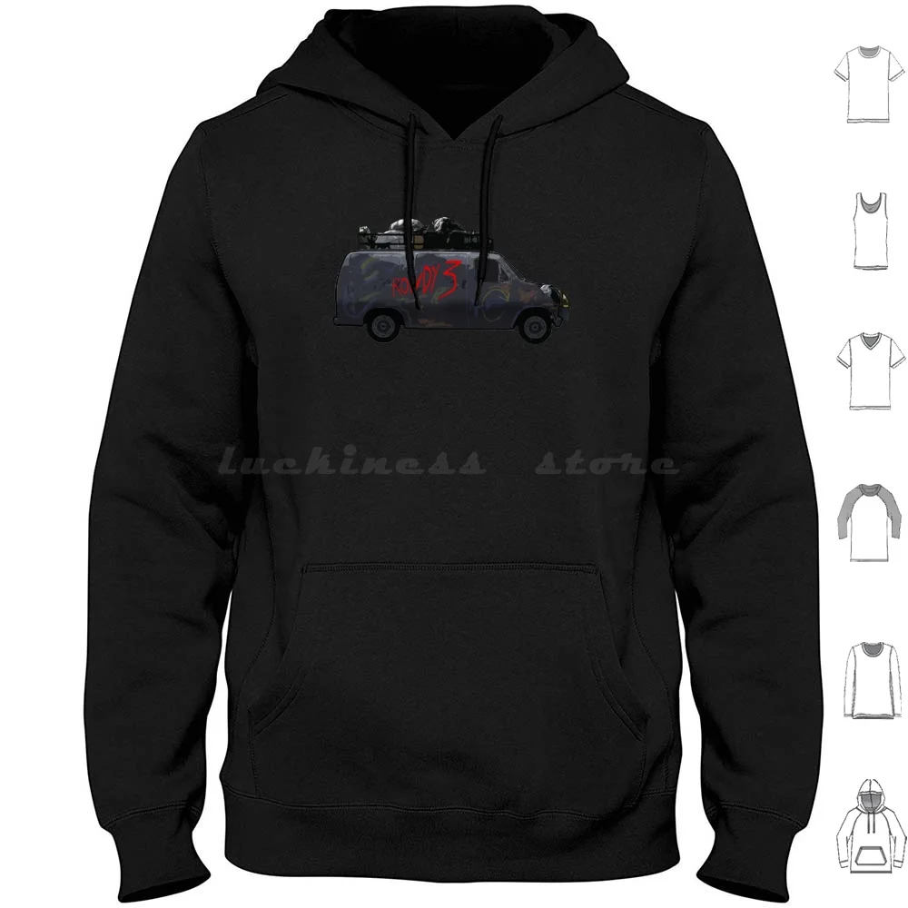 3 Hoodies Long Sleeve Rowdy 3 Rowdy Three Dirk Gentlys Detective Agency Science Fiction Sci Fi Dirk Gently Elijah Wood