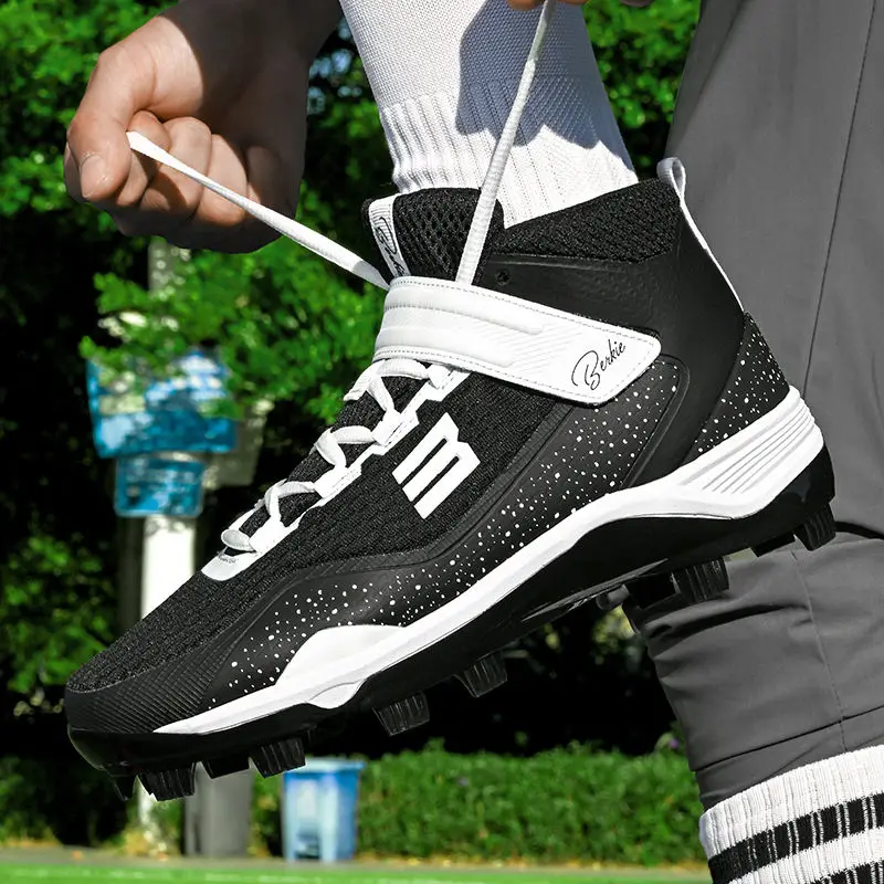 

Wear-resistant non-slip professional baseball shoes Competition training softball shoes Men's and women's sports shoes