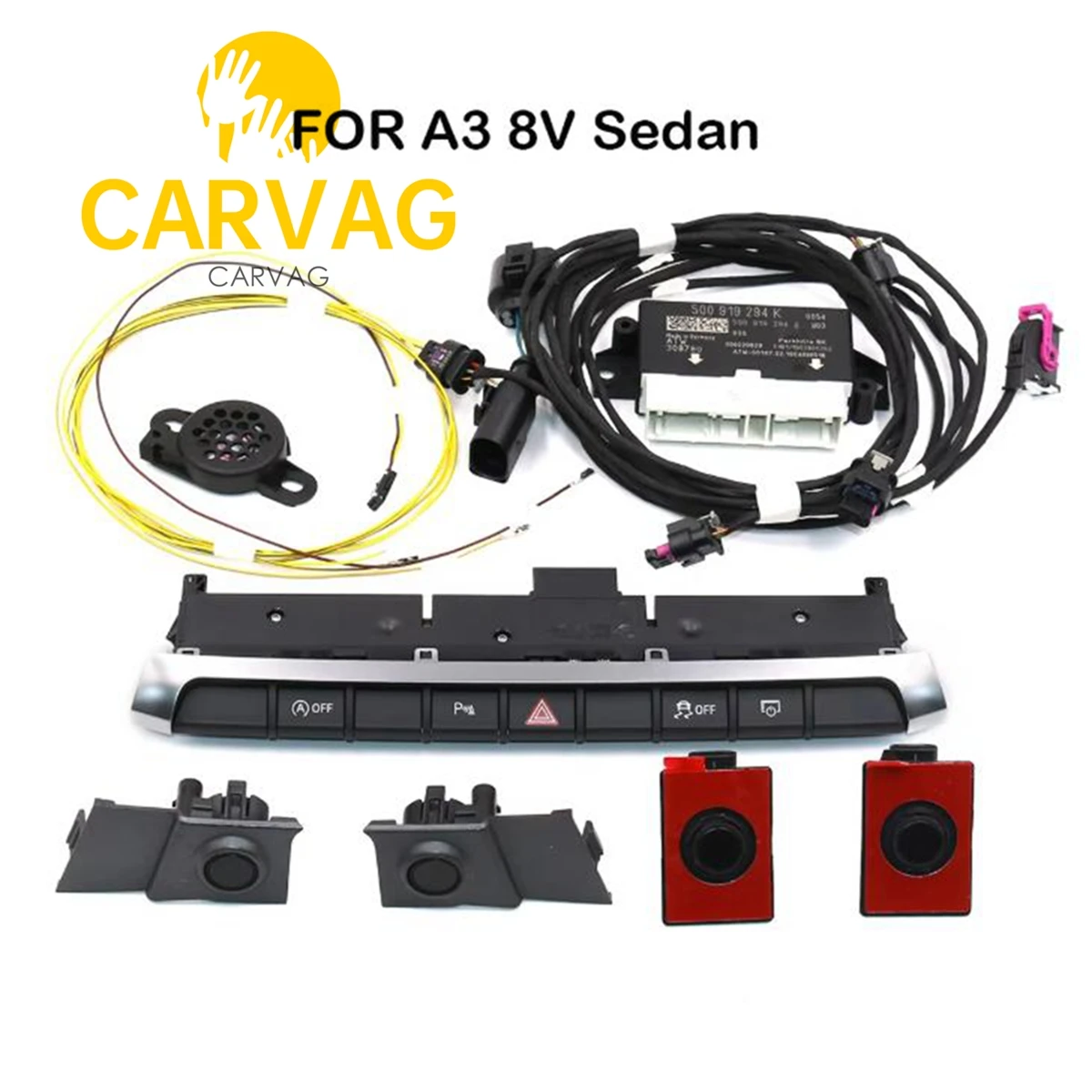 Für AUDI A3 8V (vor 2012) – Front PDC 8K OPS Parksensor Einparkhilfesystem-Kit