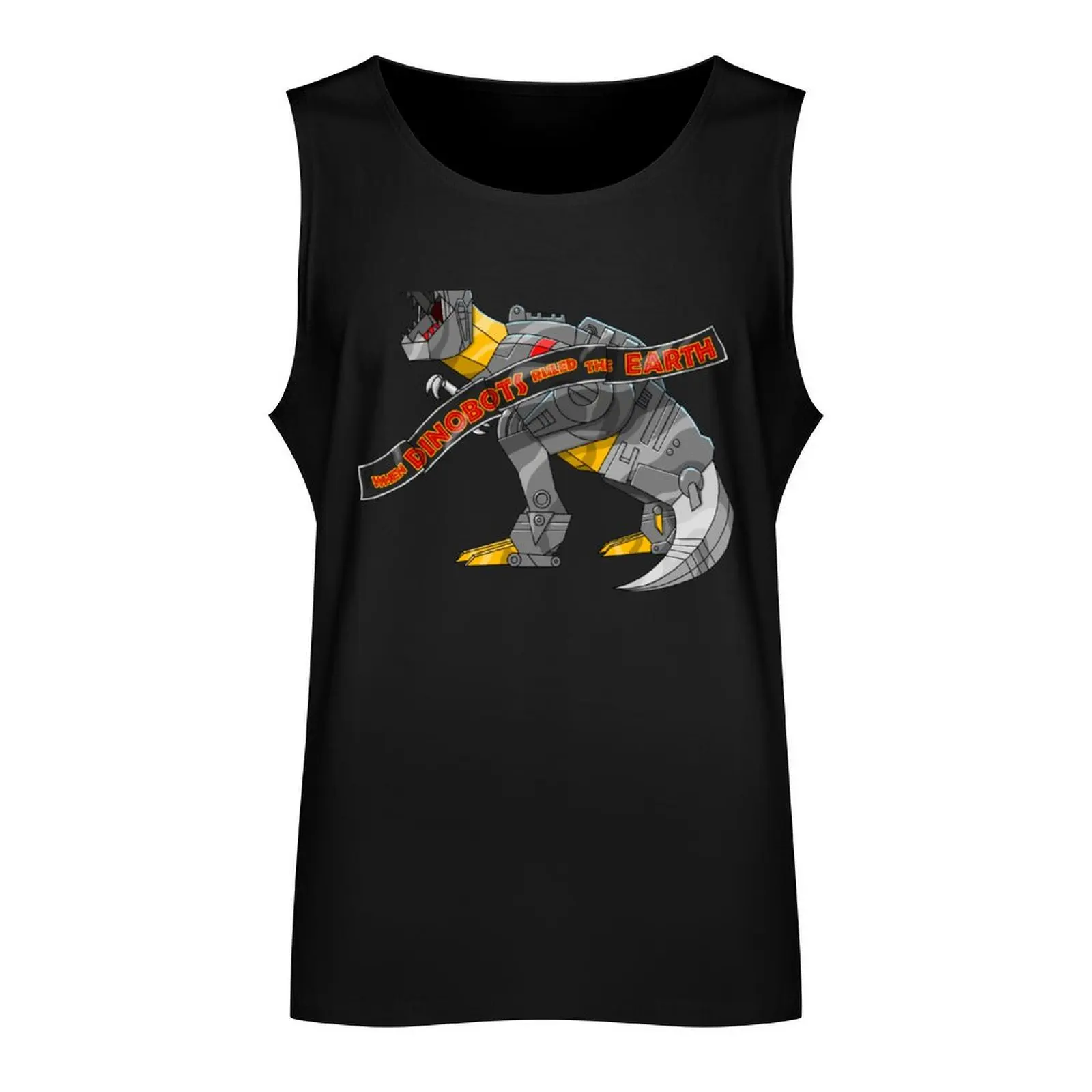 When Dino Bots Ruled The Earth Tank Top gym sleeveless