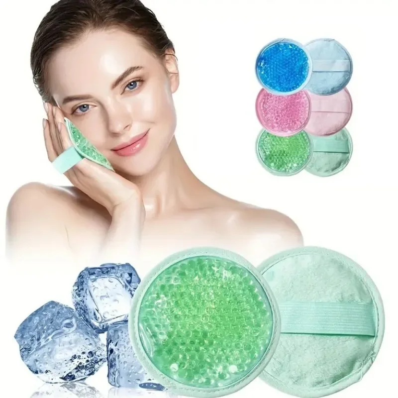Reusable gel ice packs for face, hands and feet, post-exercise care, household necessities, cold and hot compresses.
