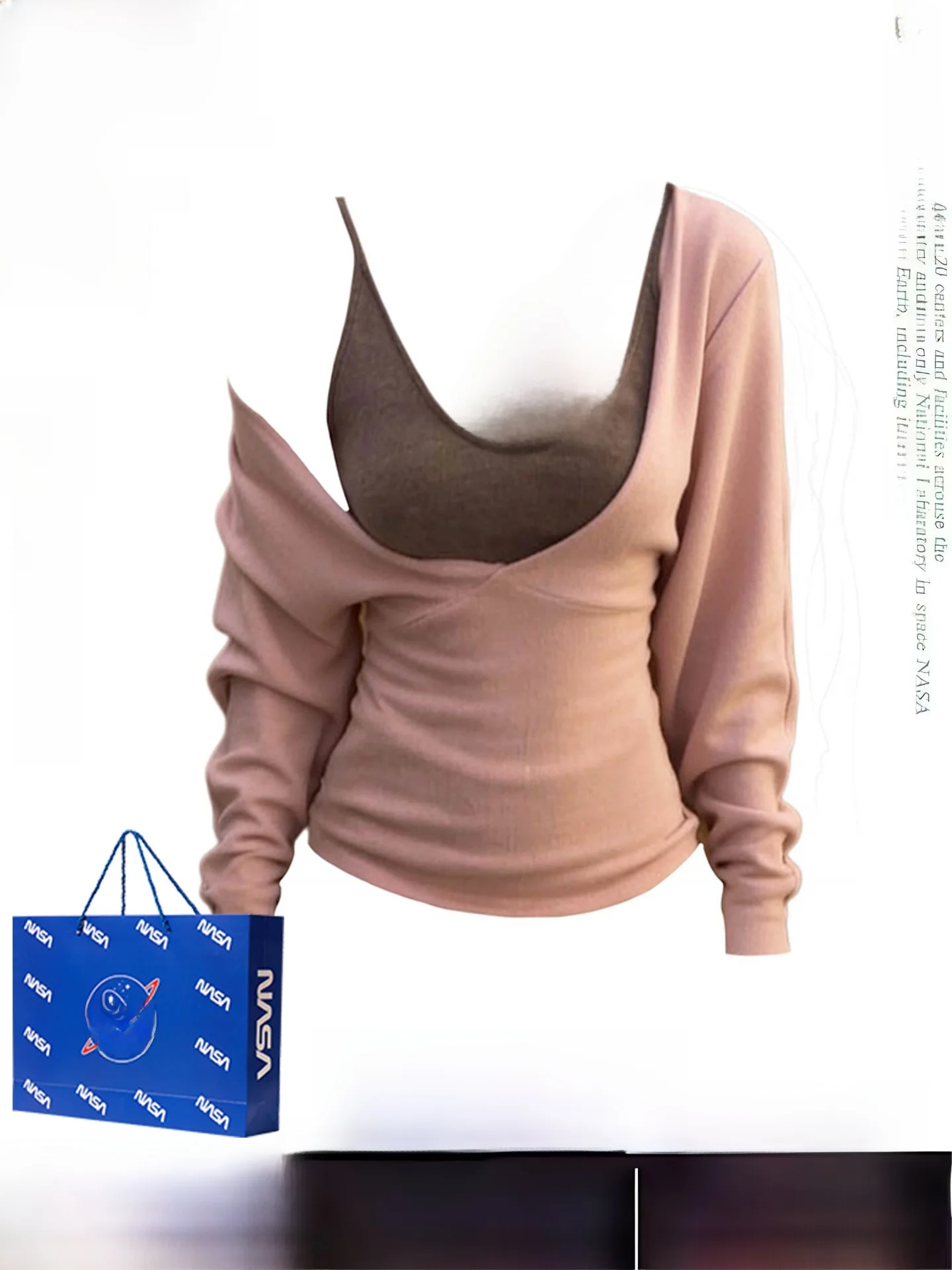 

Корейский вязаный комплект из топа и брюк с цветными блоками, очень красивый, новинка весна-осень, многослойный дизайн с акцентом на талии