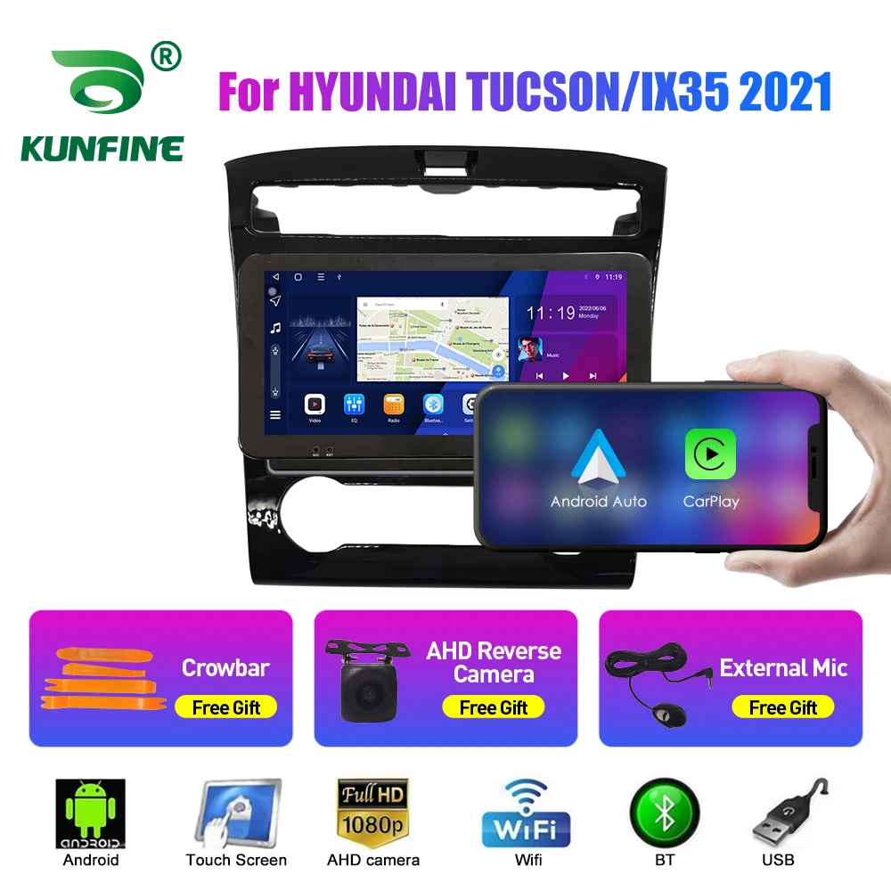 

10.33 Inch Car Radio For HYUNDAI TUCSON/IX35 2Din Android Octa Core Car Stereo DVD GPS Navigation Player QLED Screen Carplay