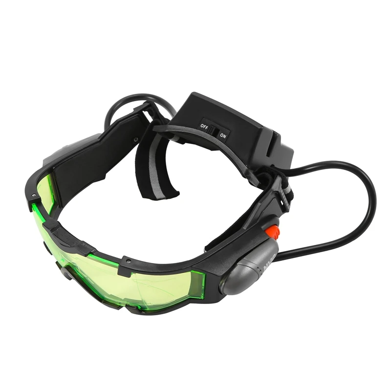 Night Vision Goggles Adjustable Kids LED Night Goggles For Racing Bicycling Hunting To Protect Eyes Children Gift