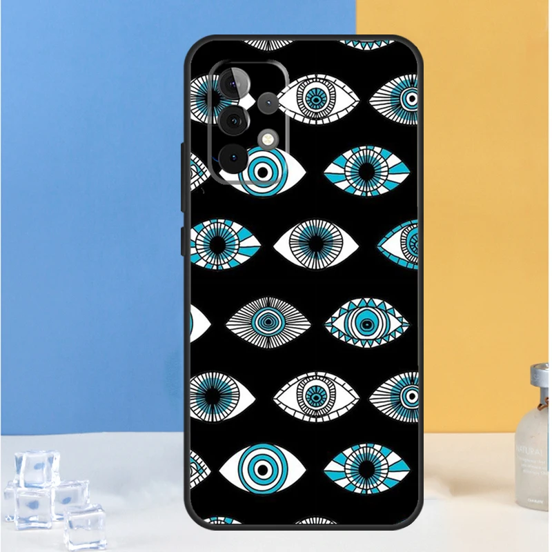 Nazar Boncugu Evil Eye For Samsung Galaxy A54 A34 A14 A52 A51 A71 A13 A23 A33 A53 A73 A12 A22 A32 Phone Case