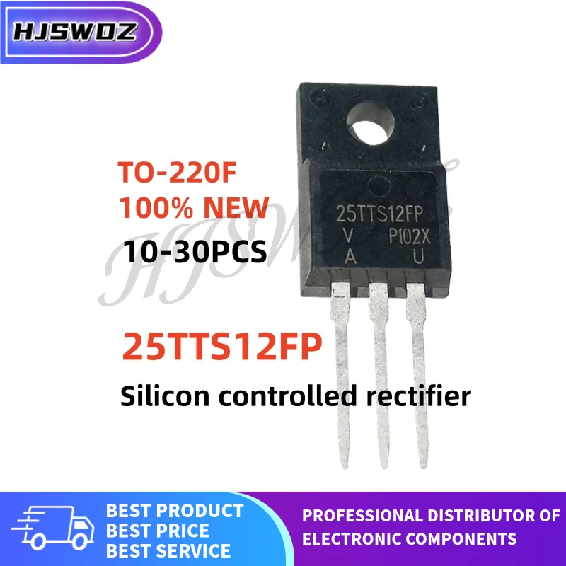 10~30PCs Brand New 25TTS12FP 25TTS12 25TTS08FPPBF TO-220F Unidirectional thyristor