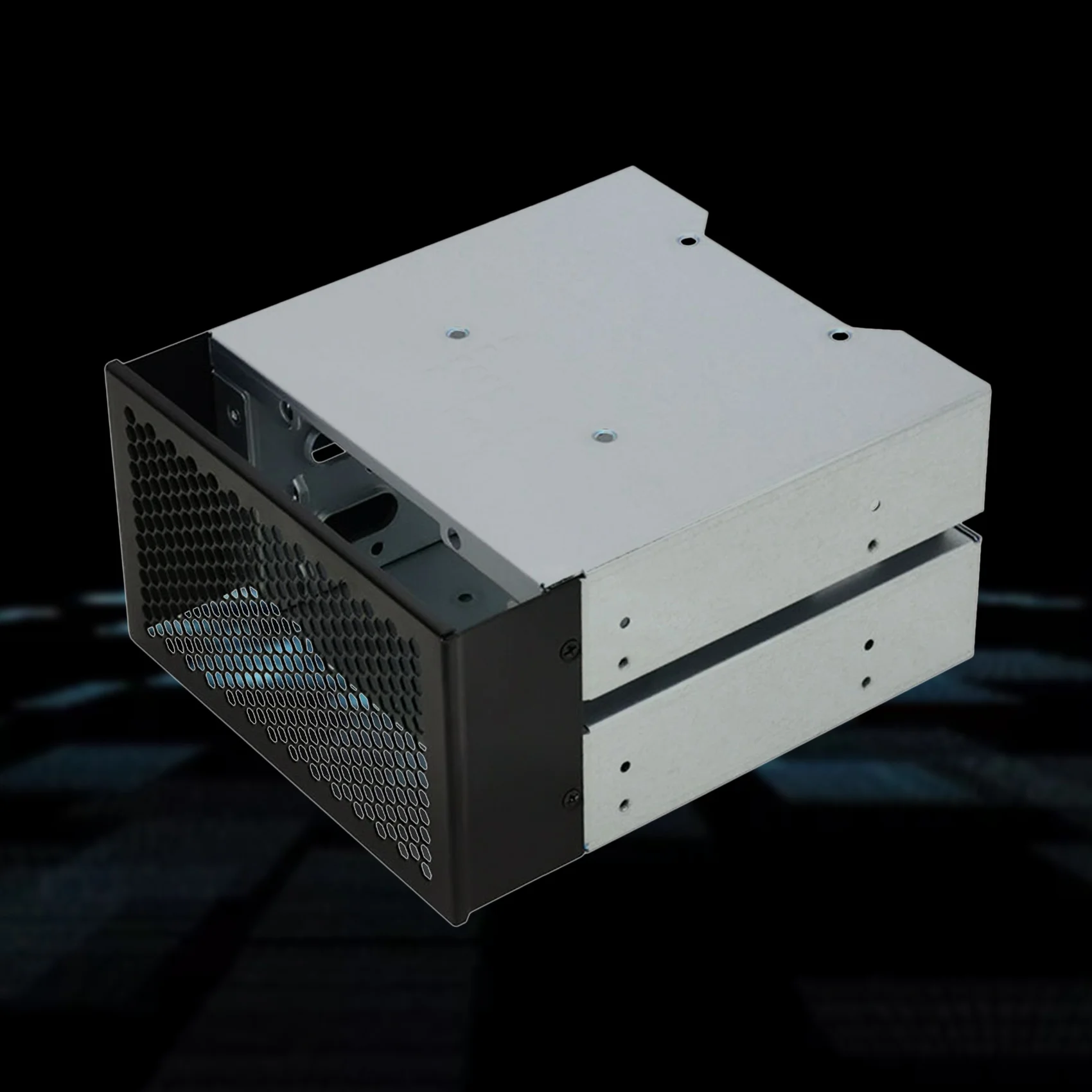 3.5 to 5.25 Hard Disk Cage Rack Hard Disk Bracket Support Three-Disc for Hard Disk Box Computer Storage