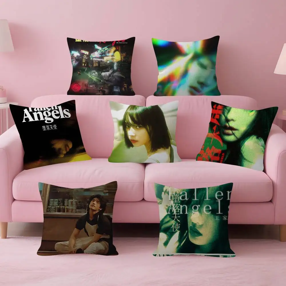 Fallen Angels 1995 Wong Kar Wai Cushion Cover Inches Farmhouse Decor Home Throw Pillow Covers For Couch Decorations