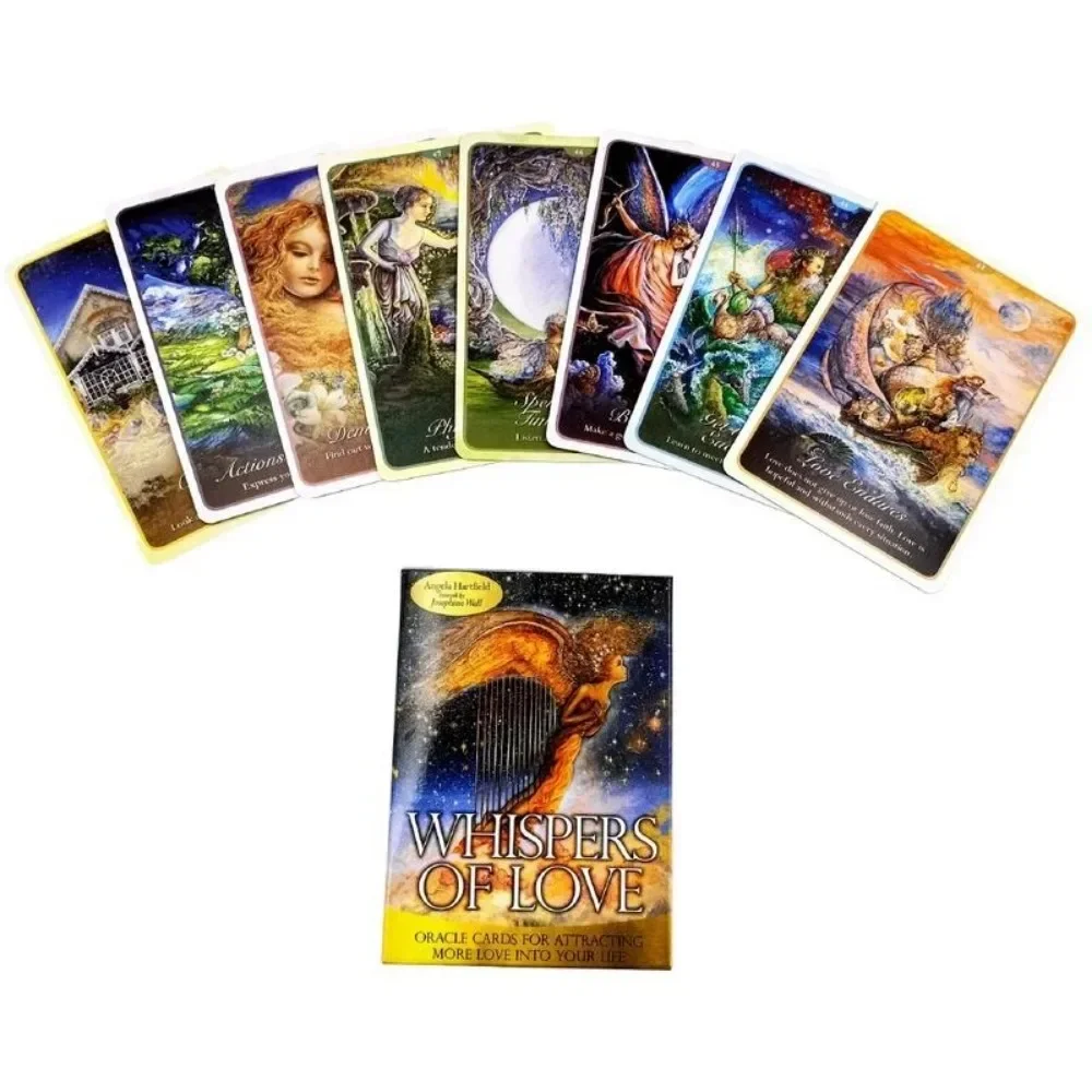 Whispers of Love Oracle Divination Tarot Cards Board games