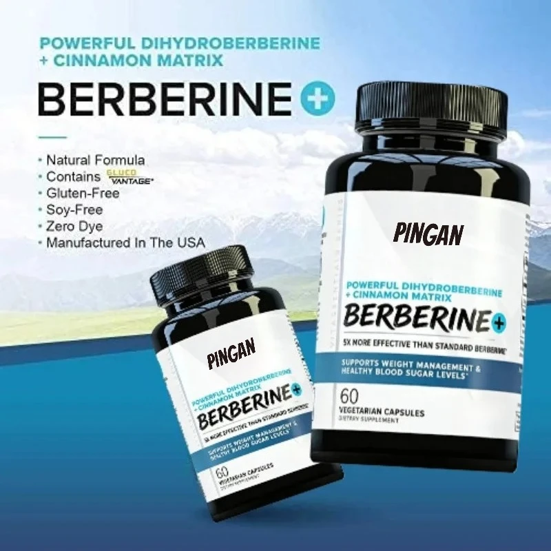 

Berberine Capsules Containing Ceylon Cinnamon for Balanced Antioxidant and Overall Health Support, 60 Capsules