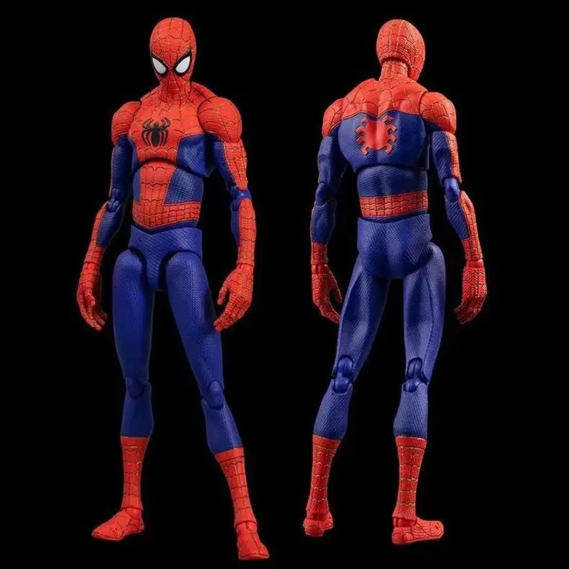 In-Stock Spider-Verse SV-ACTION Peter B.Parker KO Articulated Action Figure Desktop Ornament Trendy Surprise Toy Gift for Boys - view 5