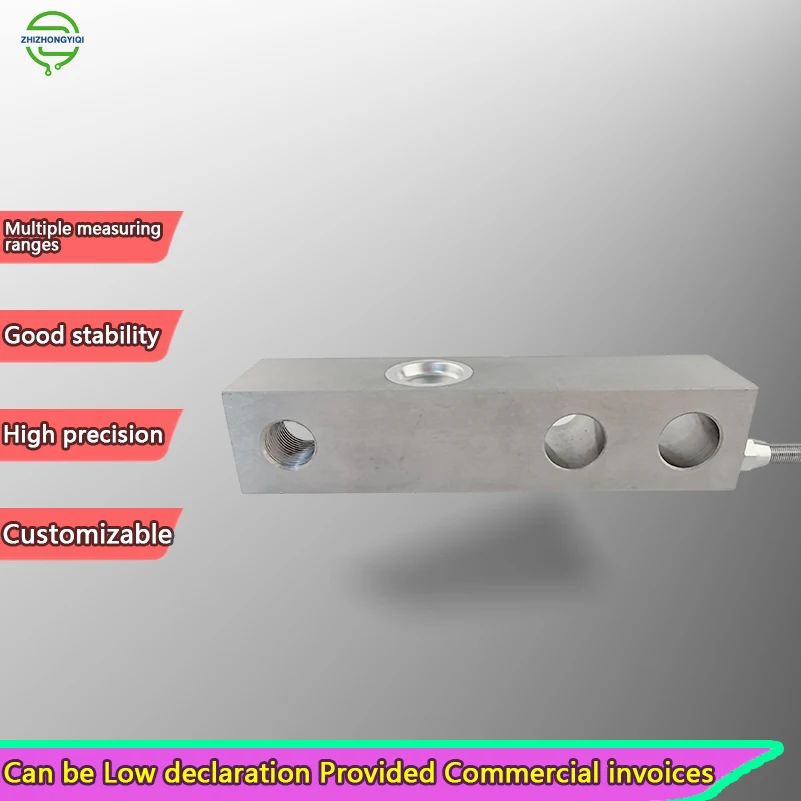 M20 x 1.5 High Precision Shear Beam Load Cell 50kg-10t Alloy Stainless Steel Weight Sensor for Industrial Platform Scale IP66