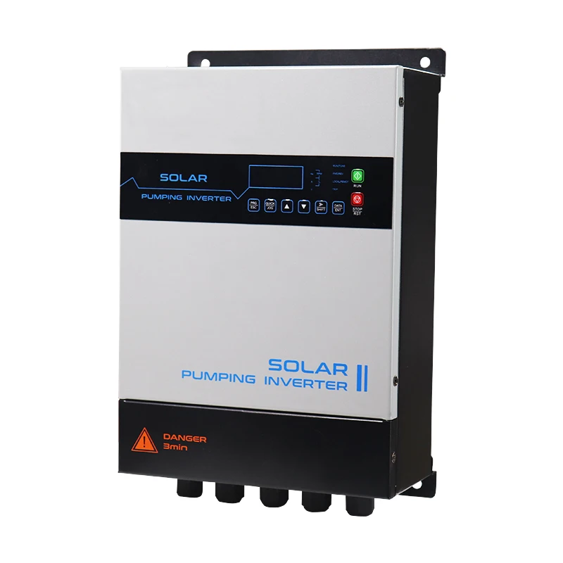 Easy control 1.5-37kw solar water pump inverter with MPPT Function for water pump 3 phase inverter