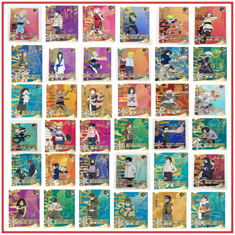 

Kayou Naruto ZR Card Full Series ZR 001 to ZR036 Аниме Card Полный набор коллекционных карт Tenten Choji Shino Kiba Haku asuma Kabuto