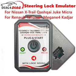 ESL ELV Steering Lock Emulator for Nissan X-Trail Qashqai Juke Micra for Renault Talisman Megane4 Kadjar Megane Plug Play