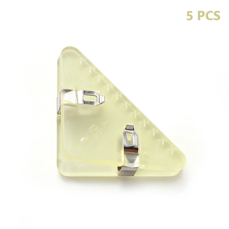 مثلث الزاوية كليب ل حامل صفحة ، Kawaii ورقة كليب ، ملف و صور المشبك ، القرطاسية الكورية ، مكتب و مدرسة ، مكتب منظم ، 5 قطعة