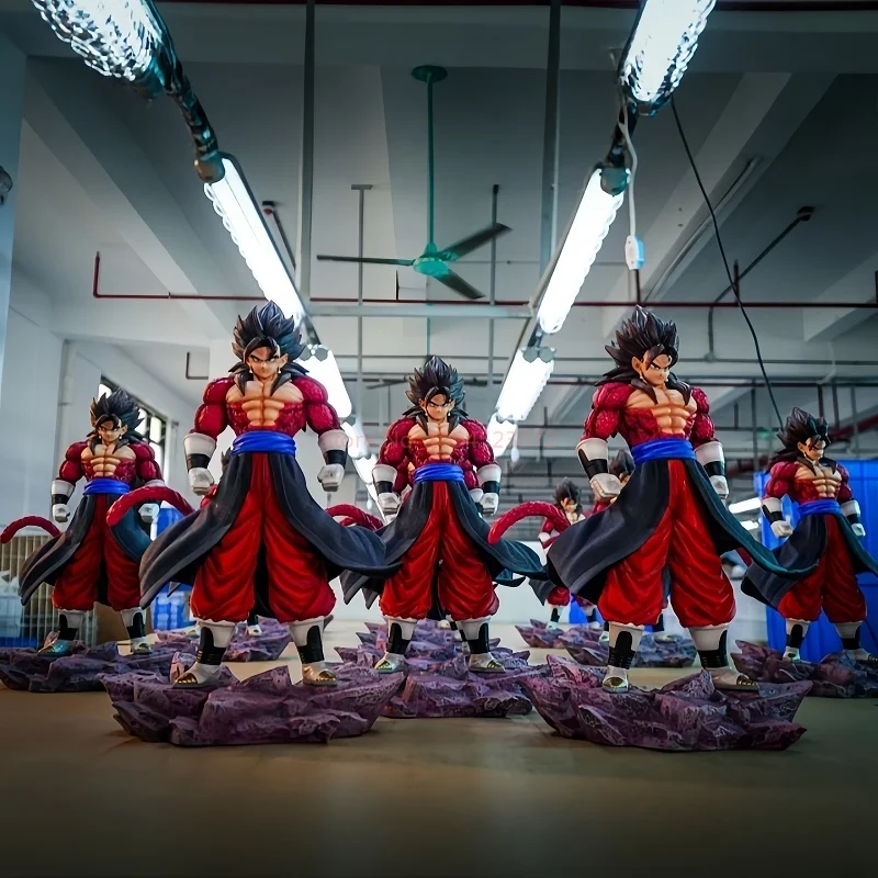 [Jt Toys] EN STOCK Dragon Ball Anime Toy Super Four Vegeta Iv 35cm pintado a mano Gk figura modelo ornamento colección regalo