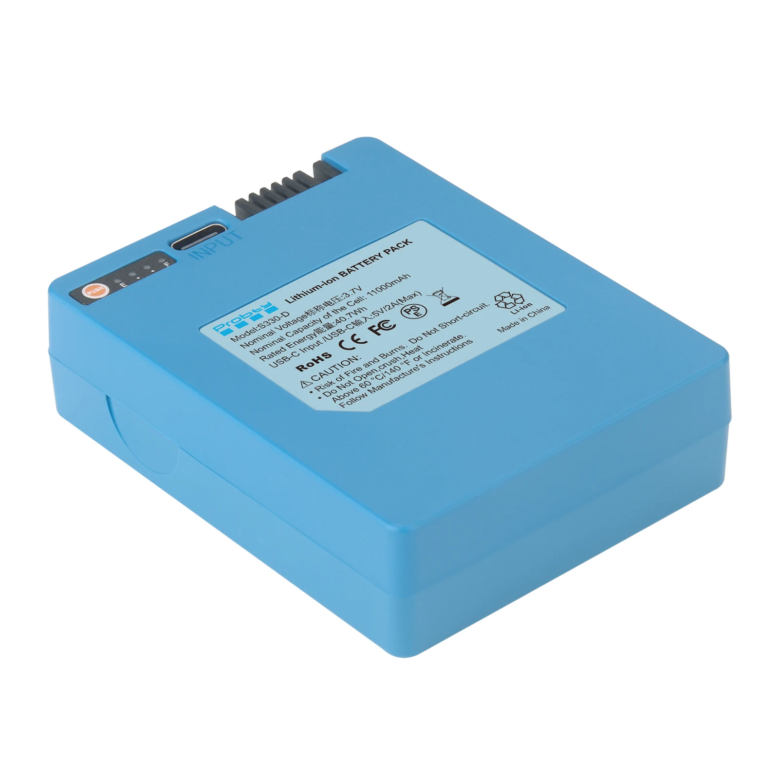 Probty S330 S230 E330 Door Lock Battery Replacement Rechargeable Battery Suitable for Smart Lock Spare Battery