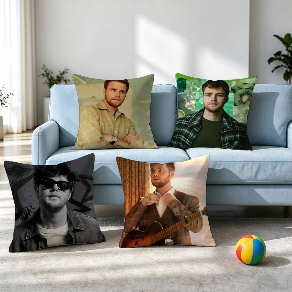 Alex Warren-N Ordinary  Square Double-Sided printed Pillow Case Bedroom Bedside Pillow Sofa Cushion Cover Gift