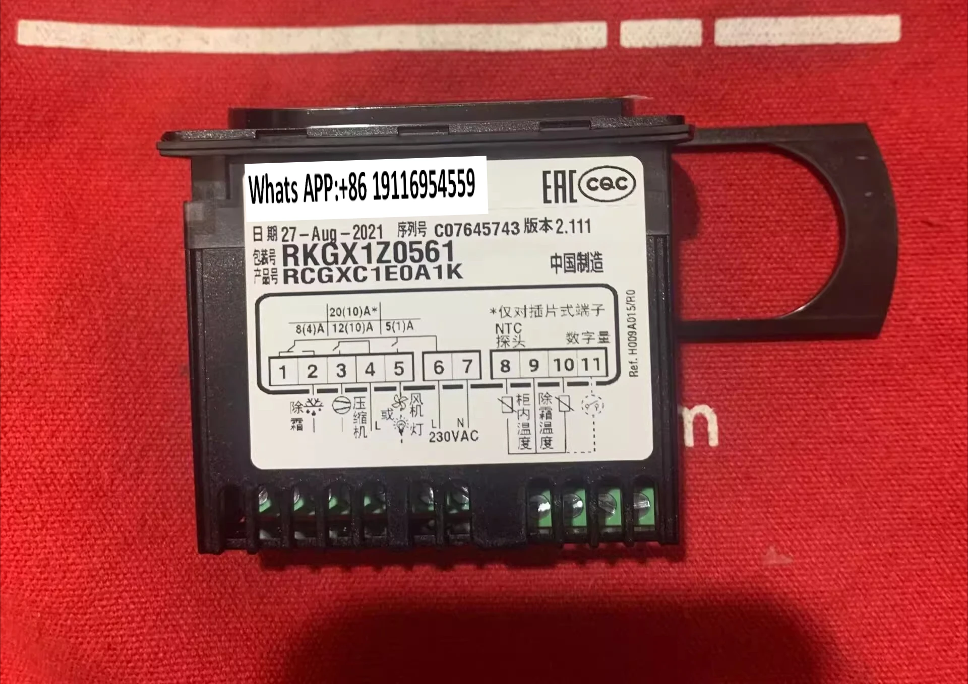 

1PC Thermostat RKGX1Z0561--RCGXC1E0A1K New High precision workmanship