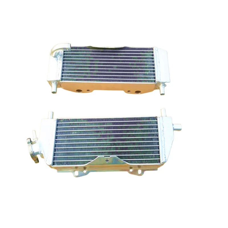 

NEW full For 2005-2007 Kawasaki KX250 Aluminum Radiator Cooler Cooling Coolant 2005 2006 2007