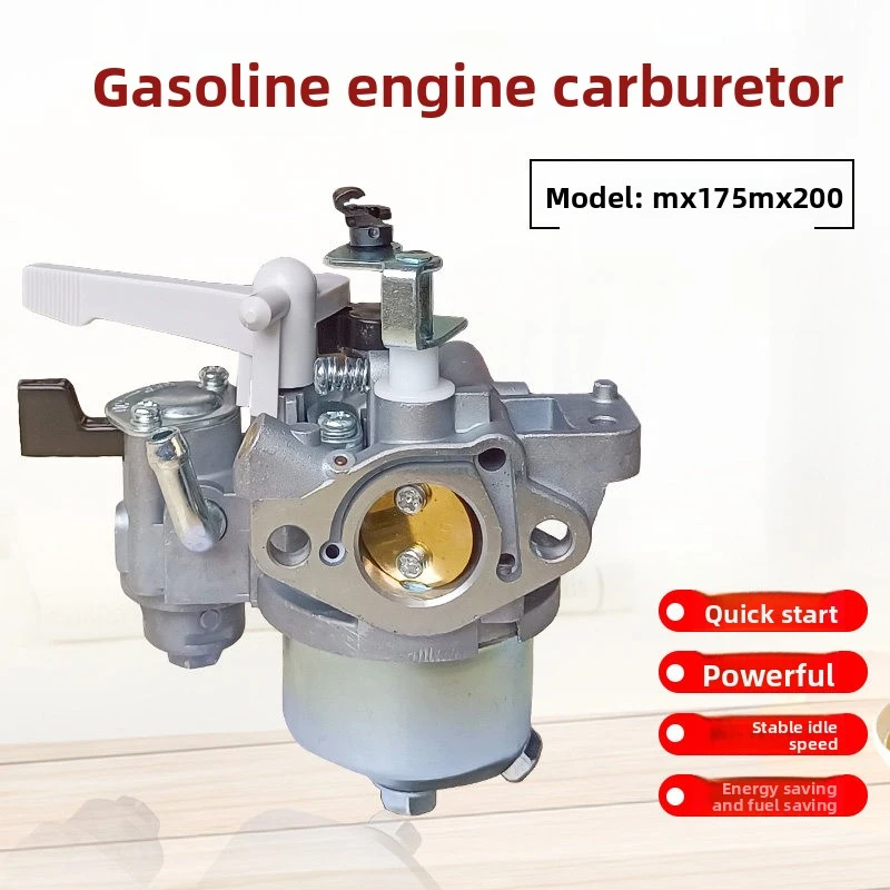 XMSJ Carburetor for Yamaha MX175 MX200 Engine Grinder Cable Trowel Concrete Finisher 3 Inch Water Pump Fuel Carb Assembly