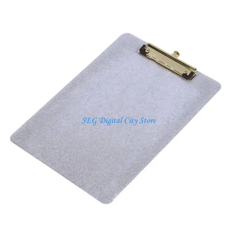 

U75B Доска для письма с блестками Буфер обмена Буфер обмена для документов Акриловые планшеты