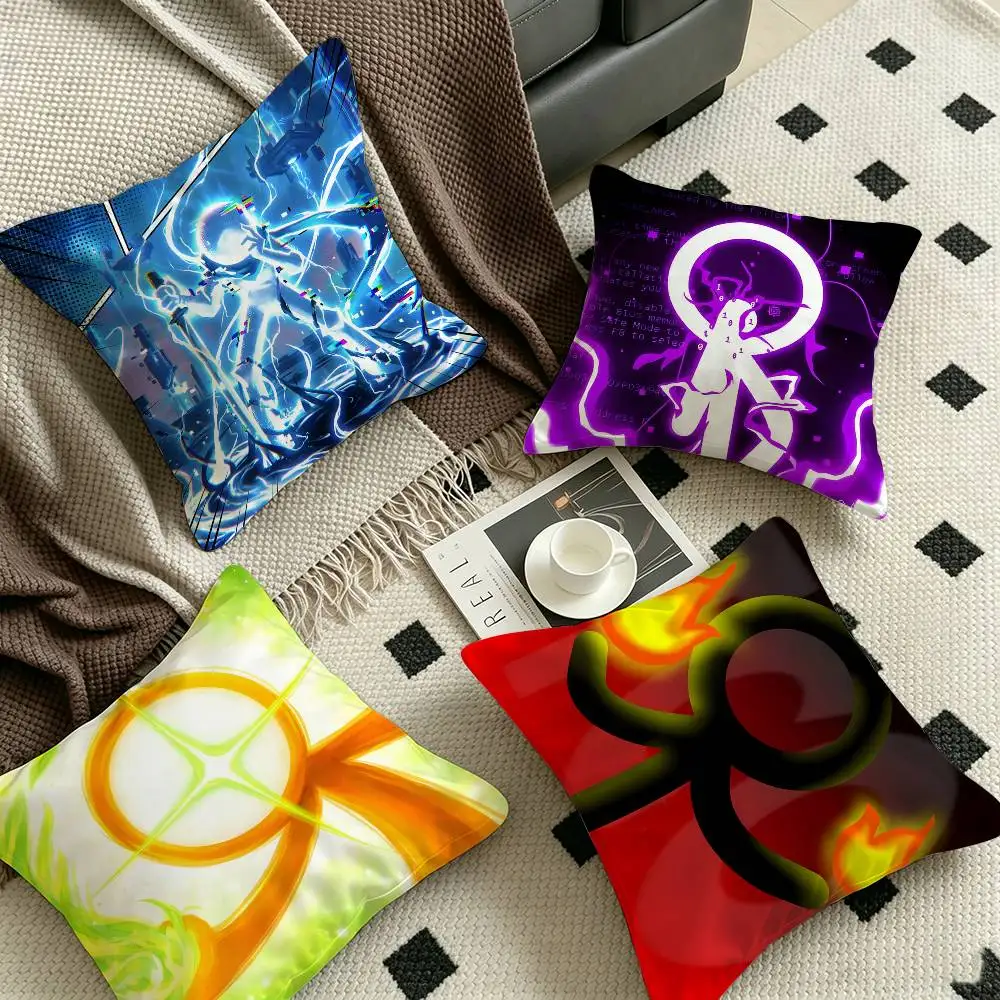 Alan Becker Anime Lucky Dragon pillow cover sofa cushion cover home room decoration children gift