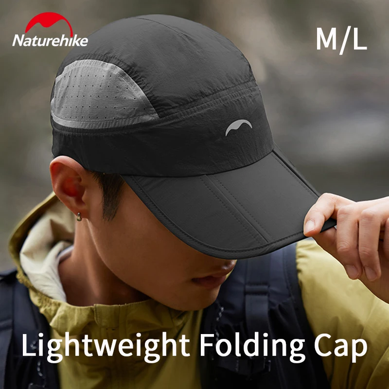 

Naturehike легкая складная кепка для улицы, пешего туризма, кемпинга, треккинга, рыбалки и путешествий, нейлоновый водонепроницаемый солнцезащитный козырек, защита от солнца