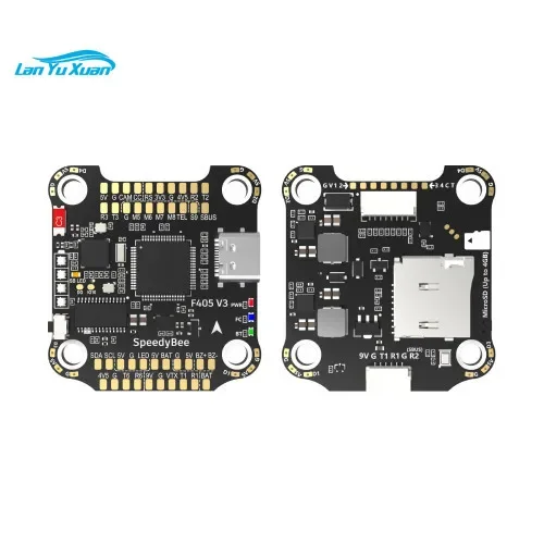 Imagem -04 - Controle de Voo Velocidadeybee para Racing Drone F405 v3 Bls 50a 4in Esc 30x30 fc Esc Stack Flytower 36s hd Analógico Vtc Fpv