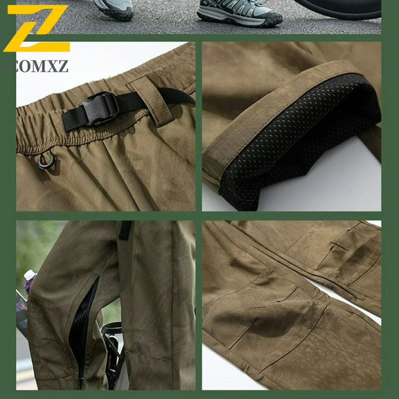 Men's Cargo Pants 2025 New Autumn Relaxed Breathable Ready Overalls Outdoor Adventure Utility Mountain Style Workwear Trousers