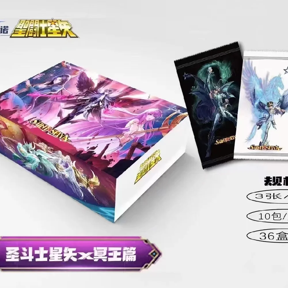 New Saint Seiya Cards Jabu Nachi Hydra Ichi Gift Toy Game Anime Collection Cards Kid Birthday Christmas Toy