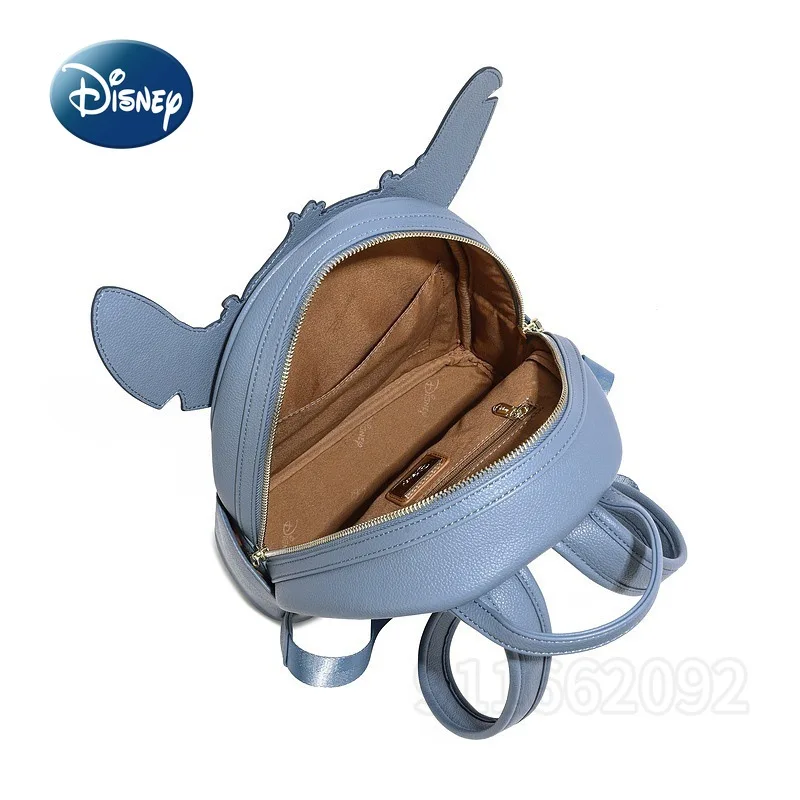 Disney Stitch New Mini Backpack Luxury Brand Original Fashion Mini Women's Backpack 3D Cartoon Travel Leisure Women's Backpack