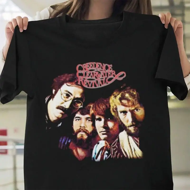 

Новая хлопковая футболка Creedence Clearwater Revival с маятником всех размеров SG697