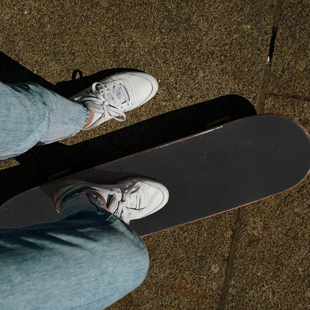 

5Pcs Skateboard Grip Tape Sheets Premium Non-Slip Sandpaper for Longboard Fingerboard Easy to Cut Replace Training Competition