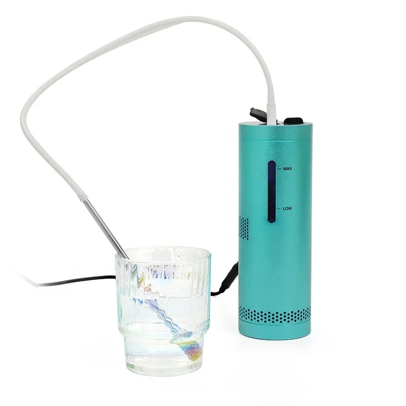 120ml Portable Hydrogen Inhaler Mini Hydrogen Inhalation Generator for Hydrogen Gas Breathing and H2 Water Drinking