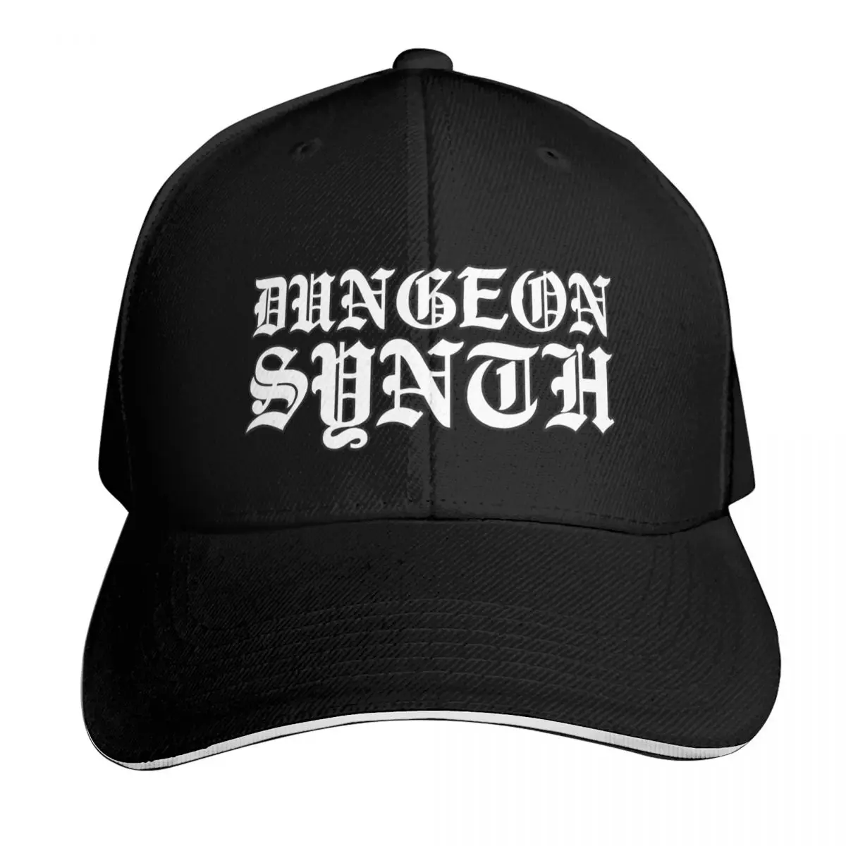 Dungeon Synth Baseball Cap Adjustable Buckle Closure Moisture Wicking Quick Dry Curved Brim Classic Fit