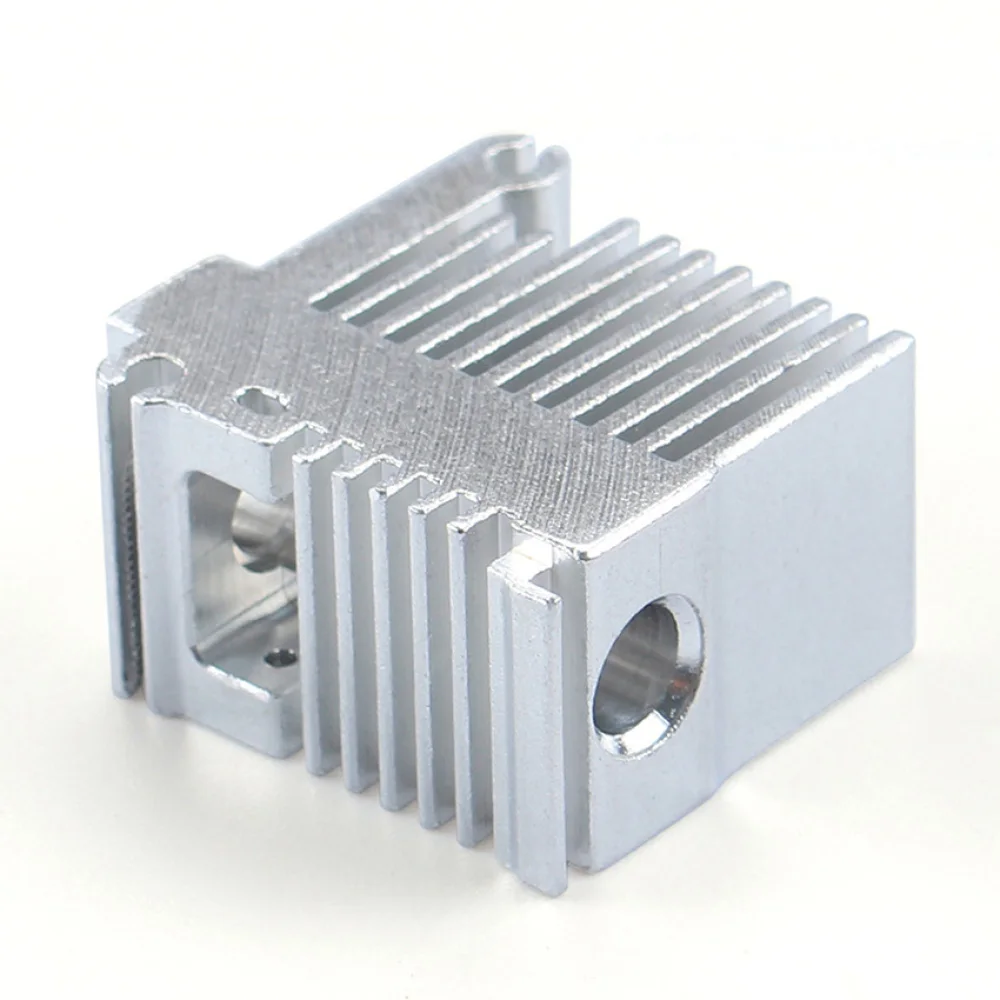 Para Koba 3 Extrusora Cabeça Bloco de Refrigeração Prata Dissipador de Calor Acessórios para Impressora 3D