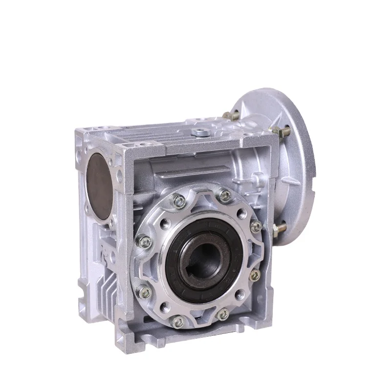 High Torque Aluminum Shell Variable Wheel Drive Speed Reduction Gearbox Stepper Motor Worm Gearbox