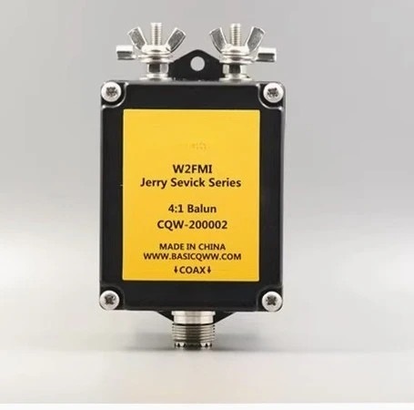 

Q R P B a l u n CQW-200002 4:1 200w Current Balun Short Wave Antenna Balun