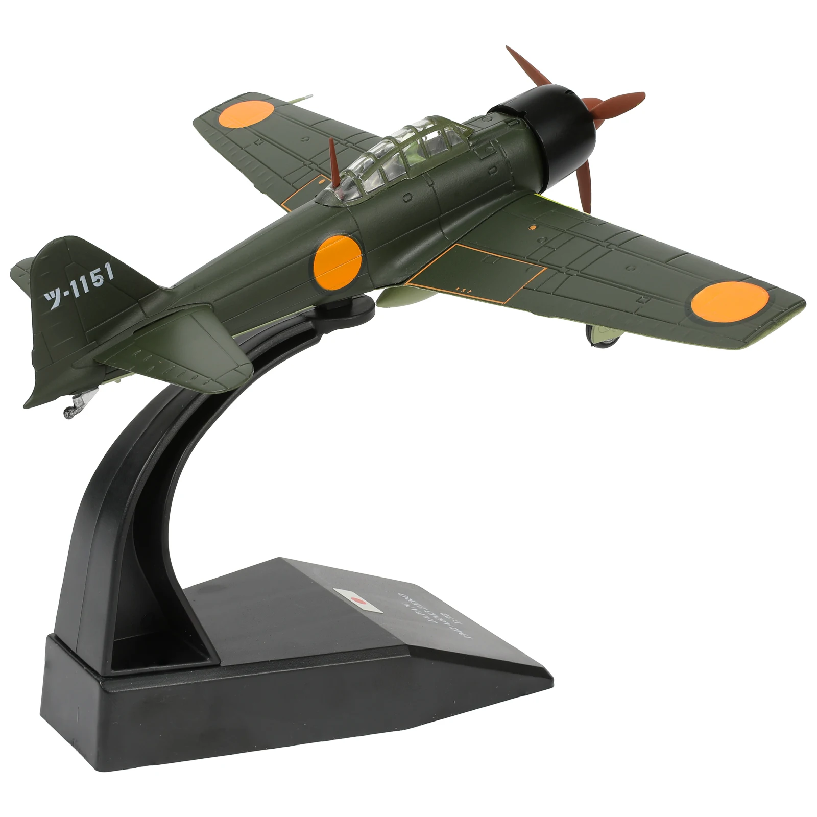 

Модель самолета NUOTIE 1/72 A6M3 Zero Mitsubishi Classic Fighter (1942) из литого металла с подставкой для взрослых коллекционеров военной техники
