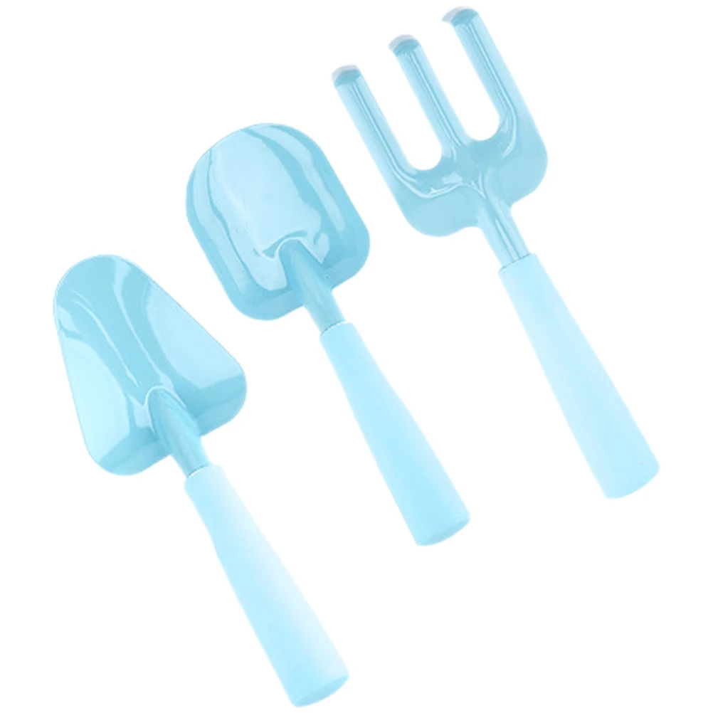 

1 set Gardening Set For Toddler Yard Rake Mini Shovel Planting Tool Kids Digging Sand Beach Outdoor Garden Tools Children Mini