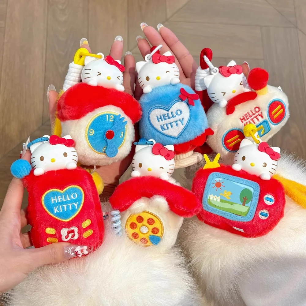 

Maktub HelloKitty Fun Small Household Appliance Aromatherapy Blind Box Fluffy Doll Pendant Surprise Bag Cute Decoration Toy Gift