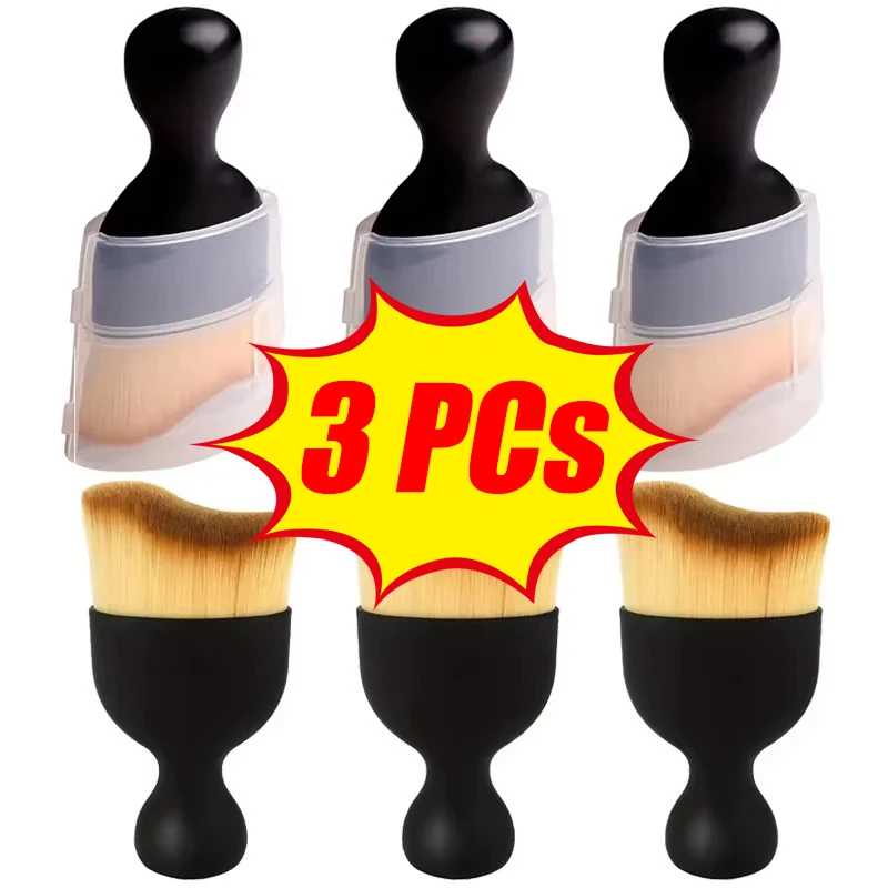1/3 PCs Motorcycle Soft Detailing Cleaning Brushes With Cover Car Interior Motorcycle Cleaning Dusting Detailing Brush