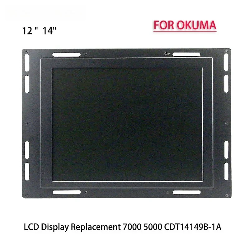 

New 10.4 " 12.1" Industrial LCD Display Replacement For CNC Monitor 7000 5000 CDT14149B-1A With Cable Power Supply