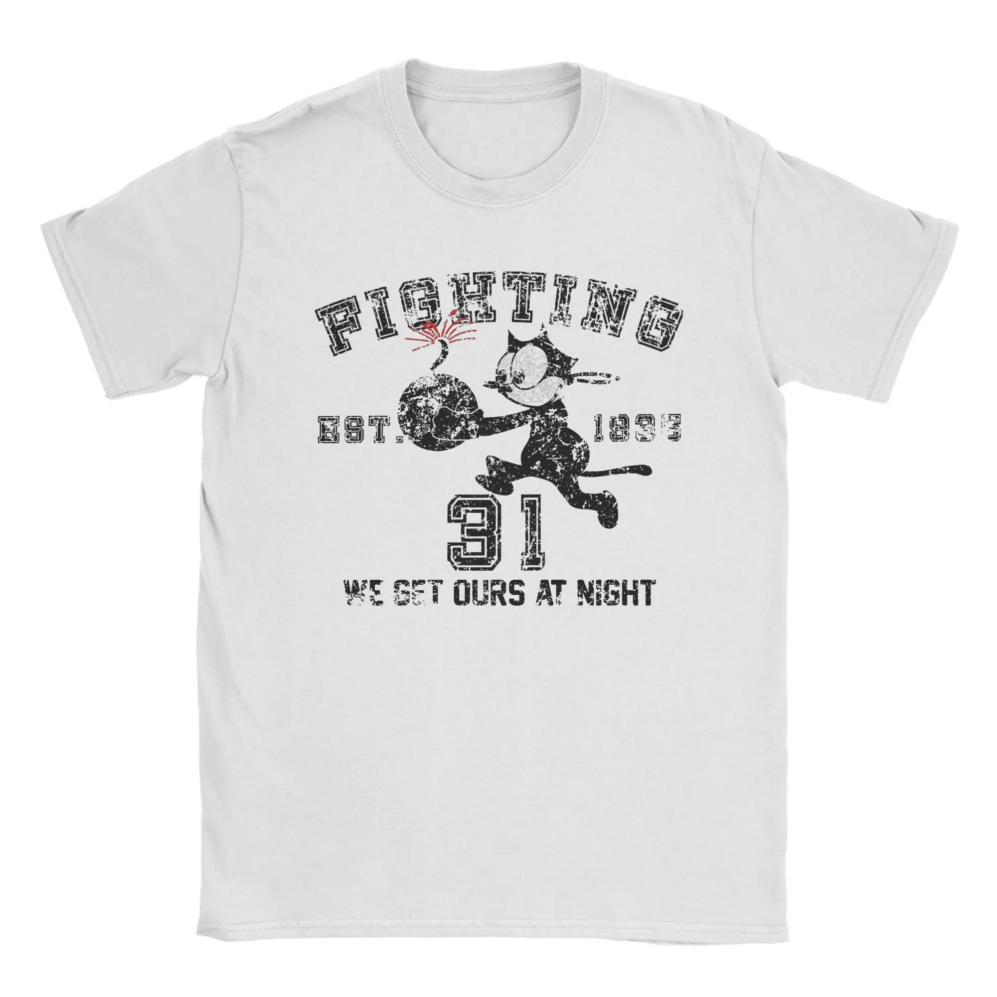 

Felixing Airplane VF-31 Cat tomcatters Одежда Мужчины Женщины Футболки Футболка из 100% хлопка Новое поступление Топы Футболка