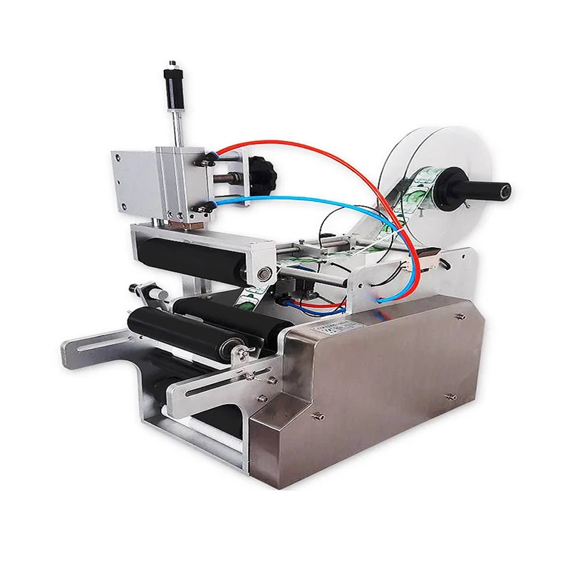 LT-80 آلة وضع العلامات الدائرية نصف الأوتوماتيكية آلة وضع العلامات على الملصقات الأوتوماتيكية