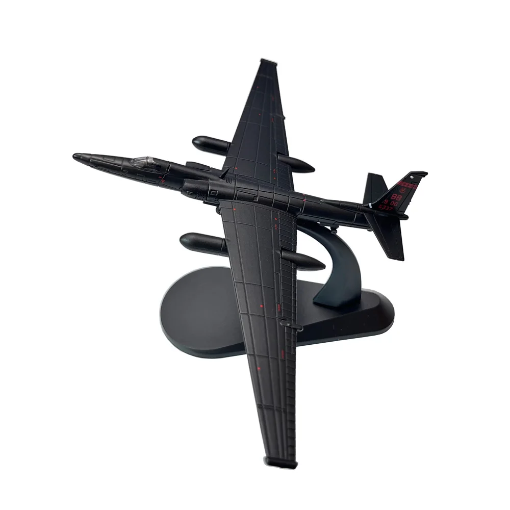 1/144 Scale US U-2 U2 Dragon Lady Reconnaissance Airplane Plane Diecast Metal Aircraft Ornament Model Boy Birthday Toy Gift