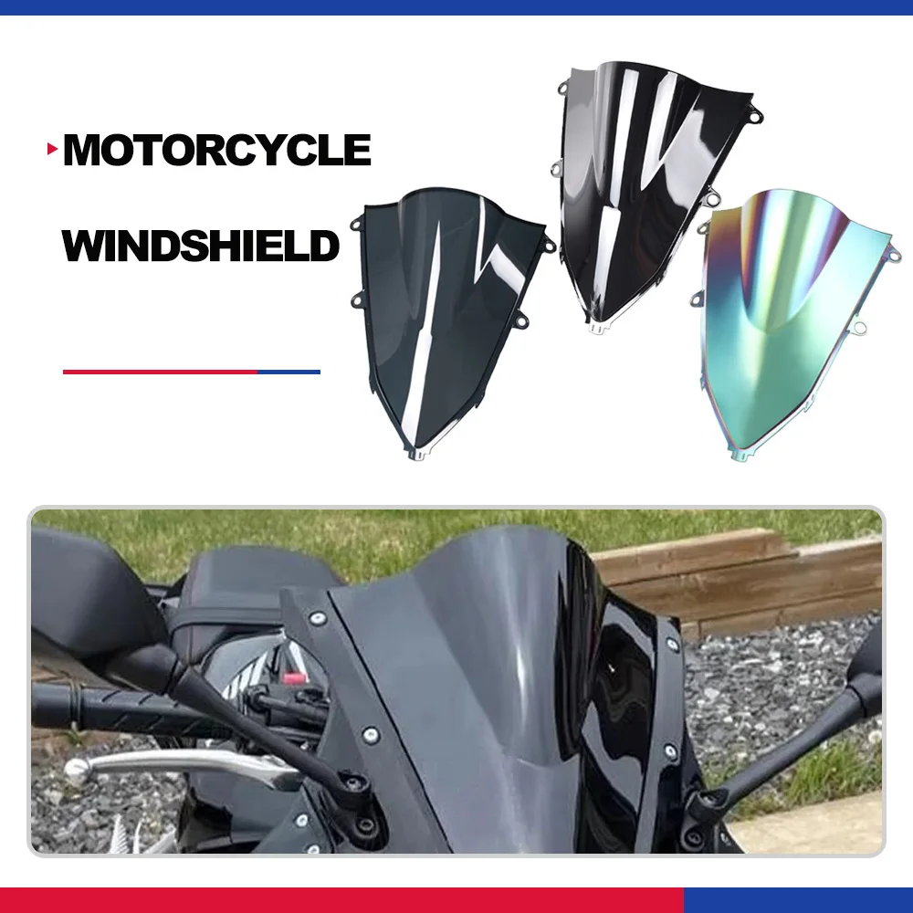 

For HONDA CBR650R CBR 650R CBR650 CBR 650 R 2019 2020 2021 2022 2023 2024 Motorcycle ABS Windshield Fairing Windscreen Screen